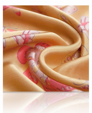 Шейный Платочек Женский SS.KV-BUTTERFLY/GOLD